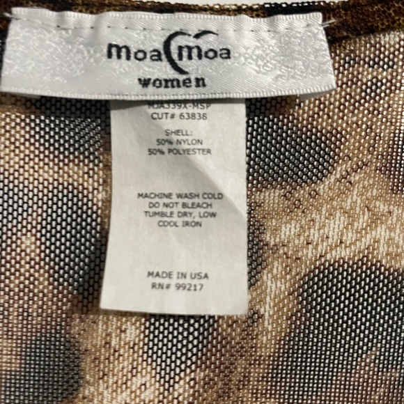 Moa Moa Woman long sheer duster - Picture 4 of 6